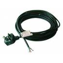 FLX70 0.75mm 8.4 Metre 3 Core Cable With Plug. Suitable for Numatic Larger Hardwired Machines