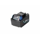 Single replacement 18 volt, 6.0 amp, Lithium Ion, clip in battery pack for the Pacvac Superpro Battery Advanced 700ba.<br />
<br />
Battery has an indicator showing power level.<br />
<br />
These are sold individually but the machine needs two to operate.<br />
